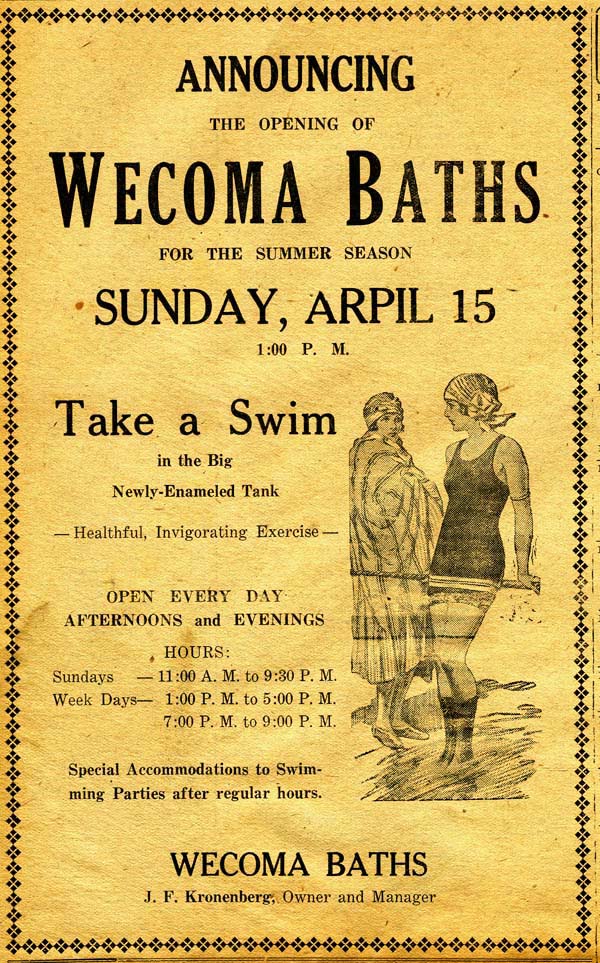 Wecoma Bath Ad
